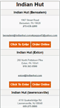 Mobile Screenshot of indianhut.com